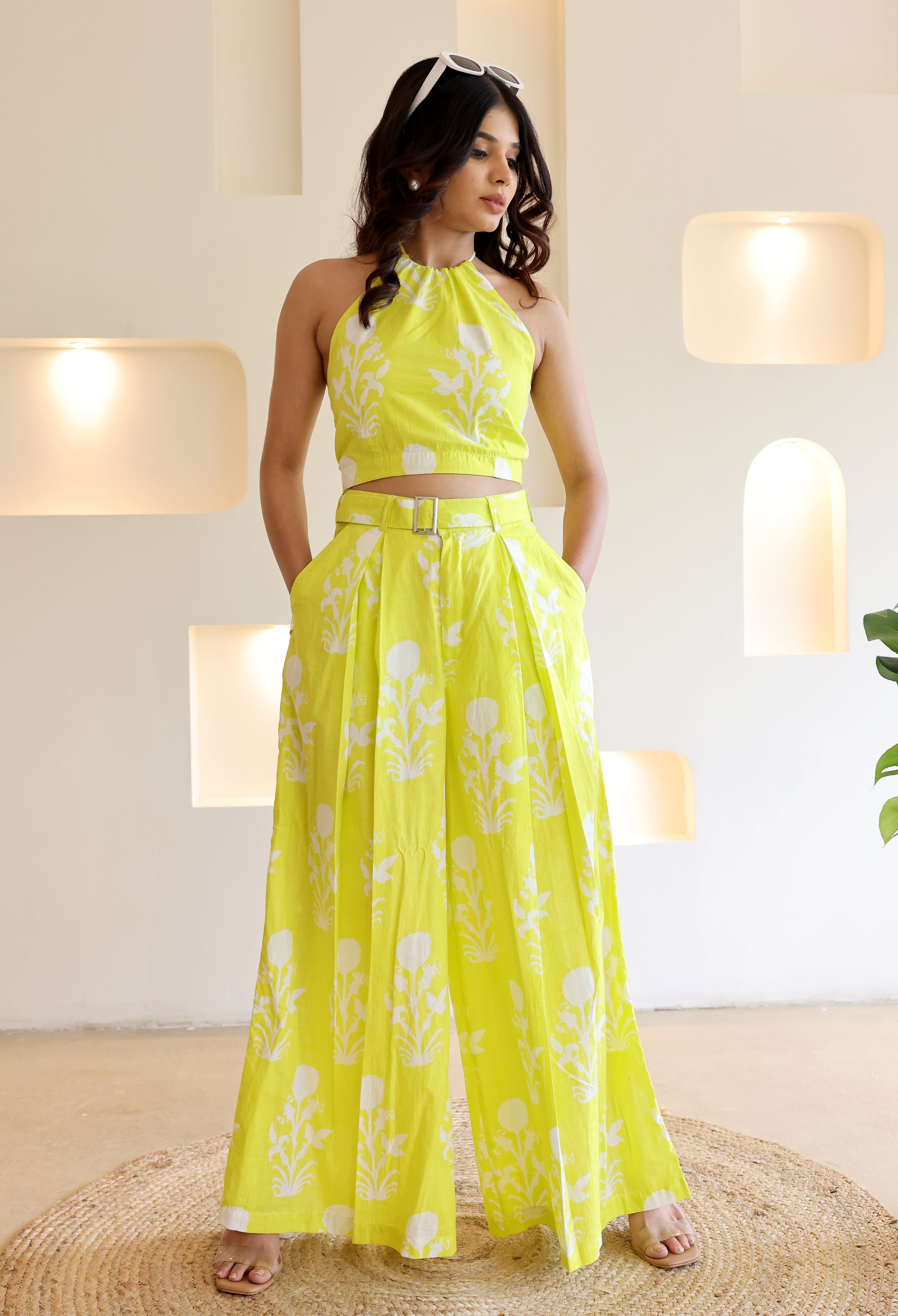 Elvia - Neon Green Set