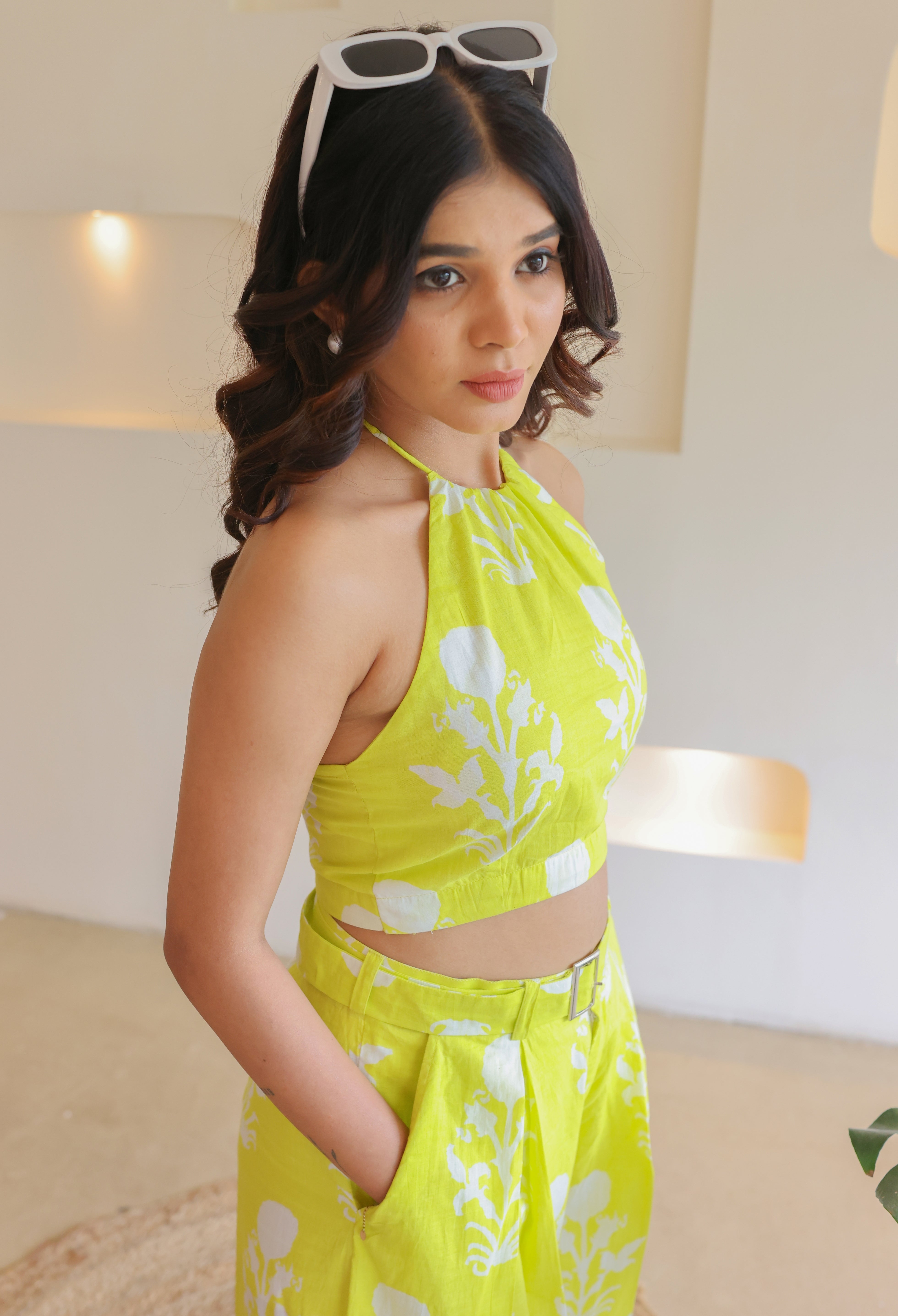 Elvia - Neon Green Set