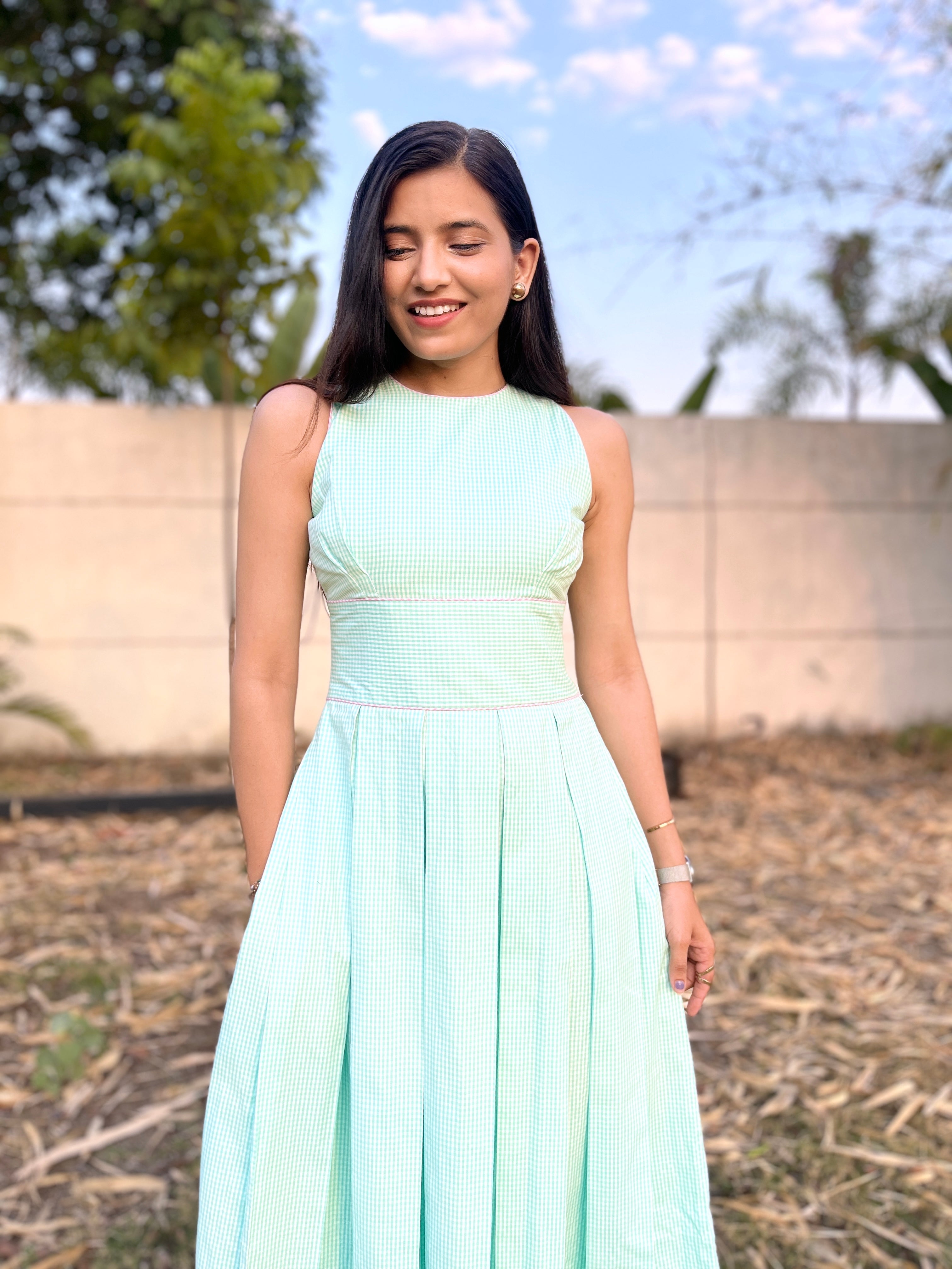 Mint Green Dress – Ritara by Roshni