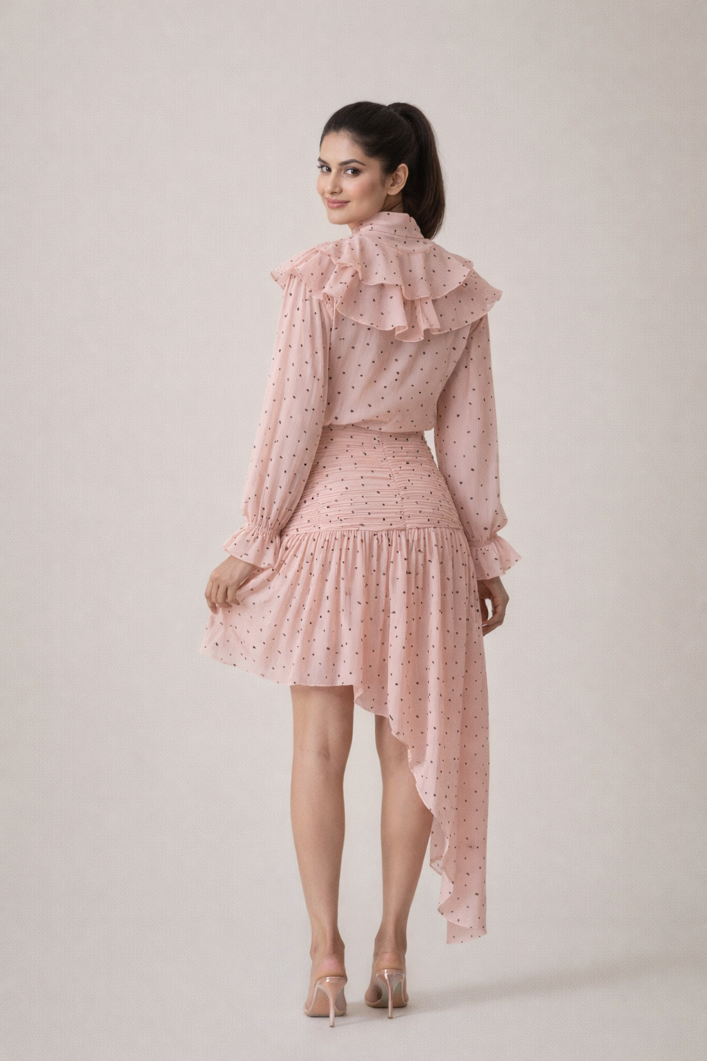 Bae Pink Polka Dots Co-Ord Set